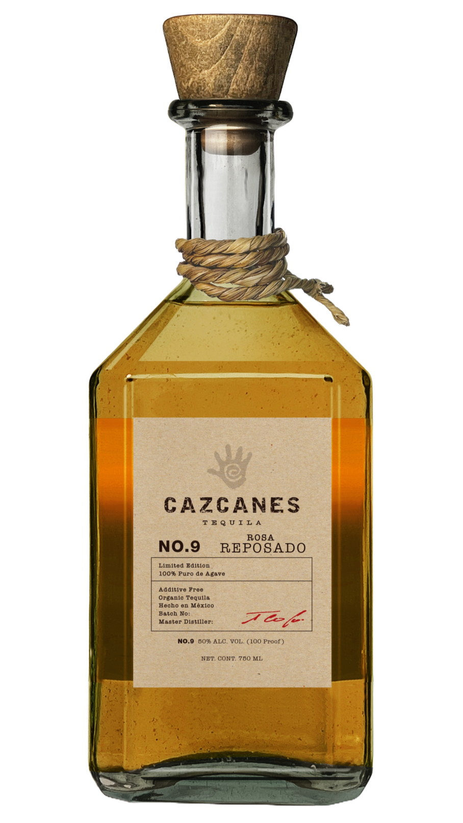 Cazcanes Tequila No Reposado Rosa 100 Proof
