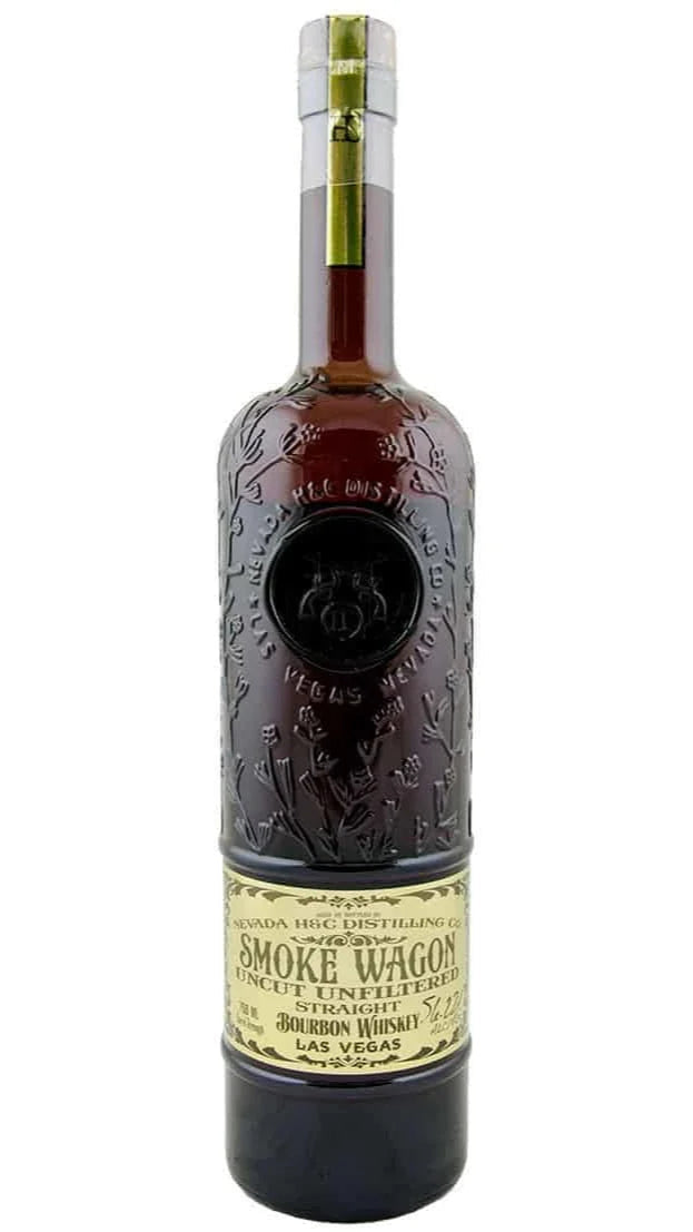 Smoke Wagon Uncut Unfiltered Straight Bourbon