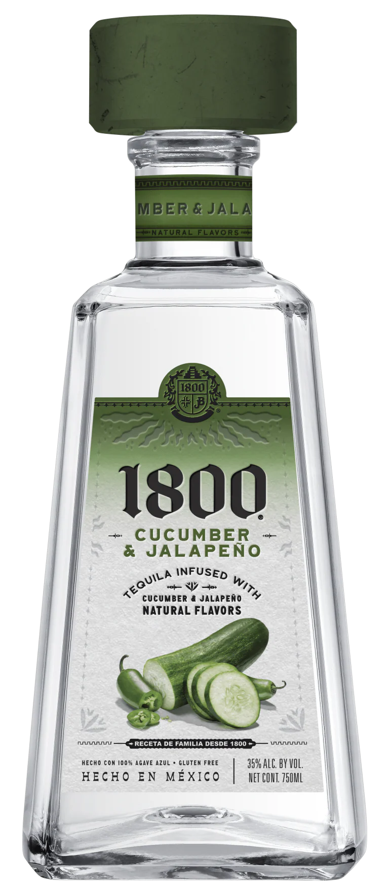 1800 Cucumber Jalapeño Tequila