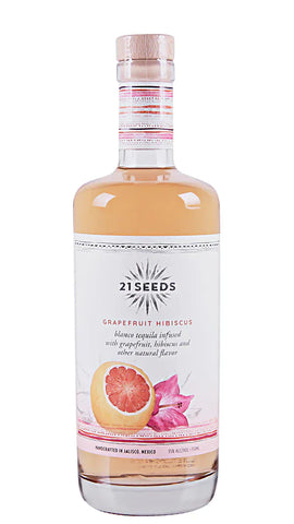 21 Seeds Grapefruit Hibiscus Blanco Tequila