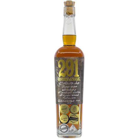 291 Colorado Barrel Proof Bourbon Whiskey