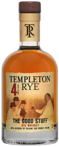 Templeton Rye 4 Year Straight Rye Whiskey