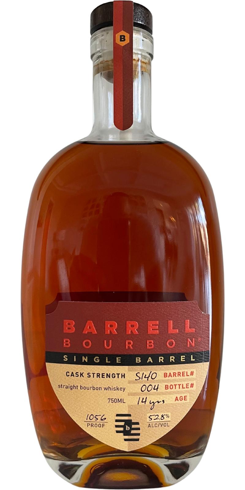 Barrell Bourbon Single Barrel Cask Strength Whiskey
