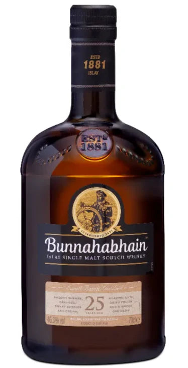 Bunnahabhain 25 Year Old Single Malt Scotch Whisky (750ml)