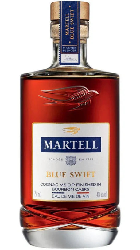 Martell Blue Swift VSOP Cognac Finished in Bourbon Casks (750ml)