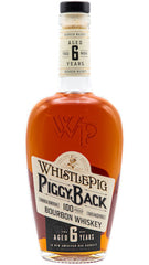 WhistlePig PiggyBack 6 Year Old Bourbon Whiskey (750 ml, 100 proof / 50% ABV)