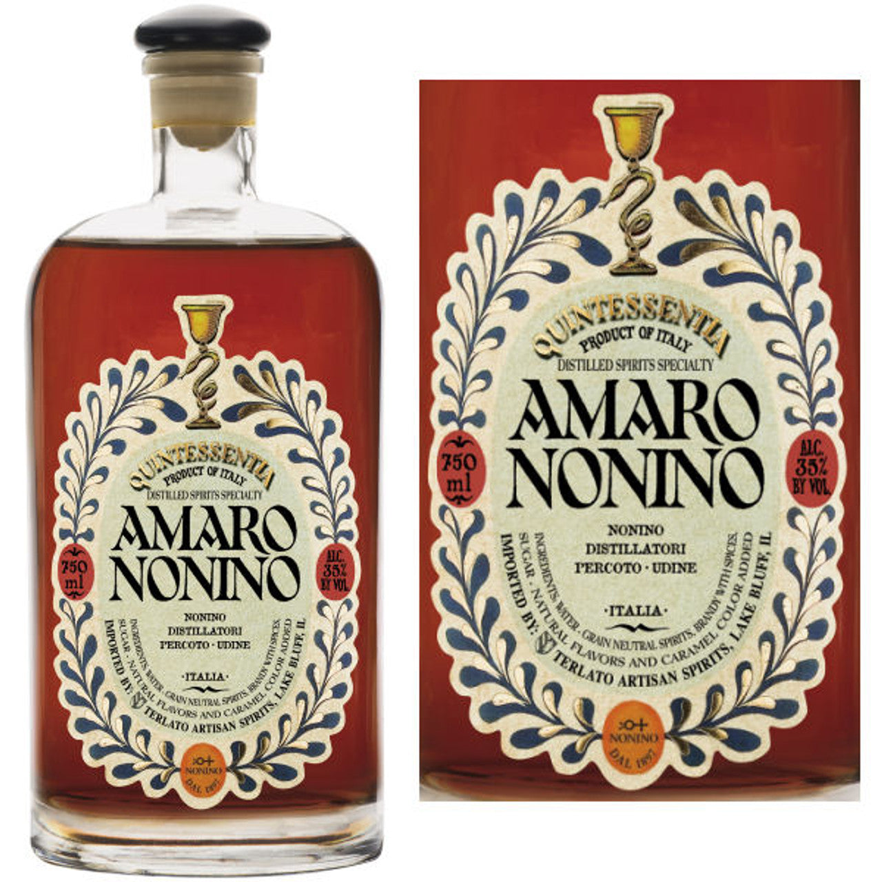 Amaro Nonino Quintessentia Liqueur (750ml)