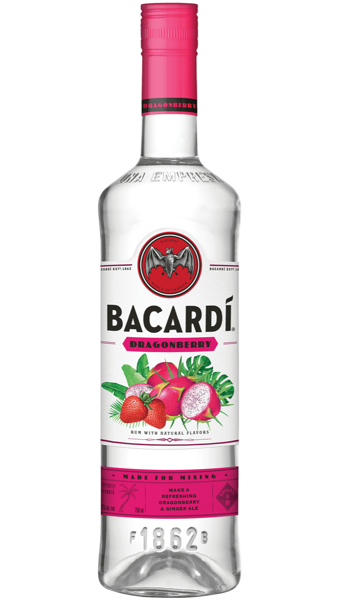 Bacardi Dragon Berry Strawberry Rum