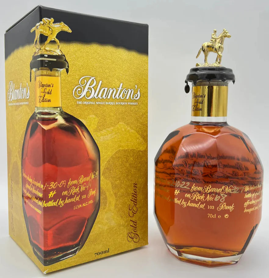 Blanton’s Gold Edition Single Barrel Bourbon Whiskey (750ml)