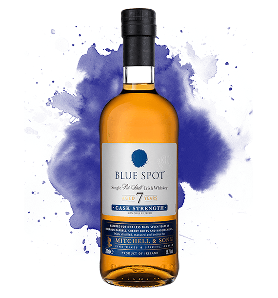 Blue Spot 7 Year Old Cask Strength Single Pot Still Irish Whiskey