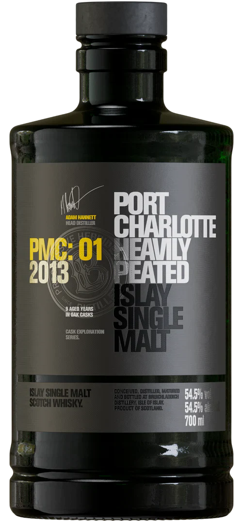Bruichladdich Port Charlotte 2013 Heavily Peated Islay Barley Single Malt Scotch Whisky