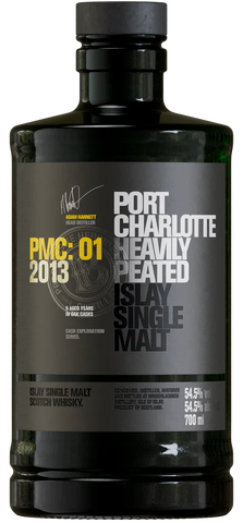 Bruichladdich Port Charlotte 2013 Heavily Peated Islay Barley Single Malt Scotch Whisky