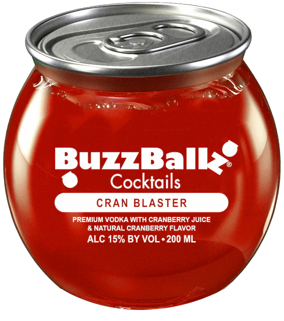 BuzzBallz Cran Blaster Cocktail (200ml Can)