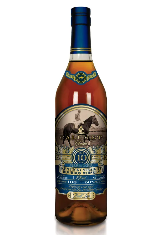 Calumet Farm 10 Year Old Kentucky Straight Bourbon Whiskey