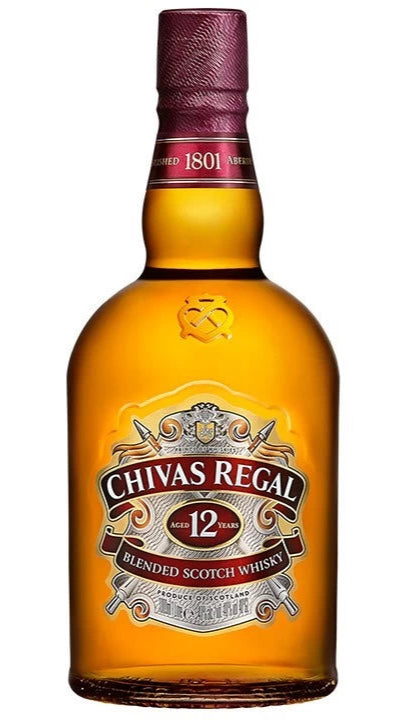 Chivas Regal 12 Year Old Scotch Whiskey