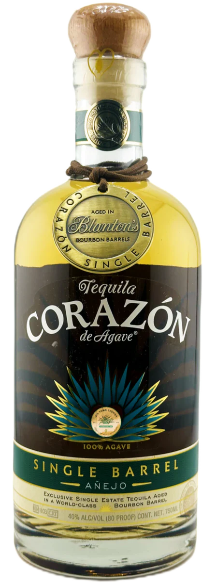 Corazon Anejo Aged In Blantons Bourbon Barrel