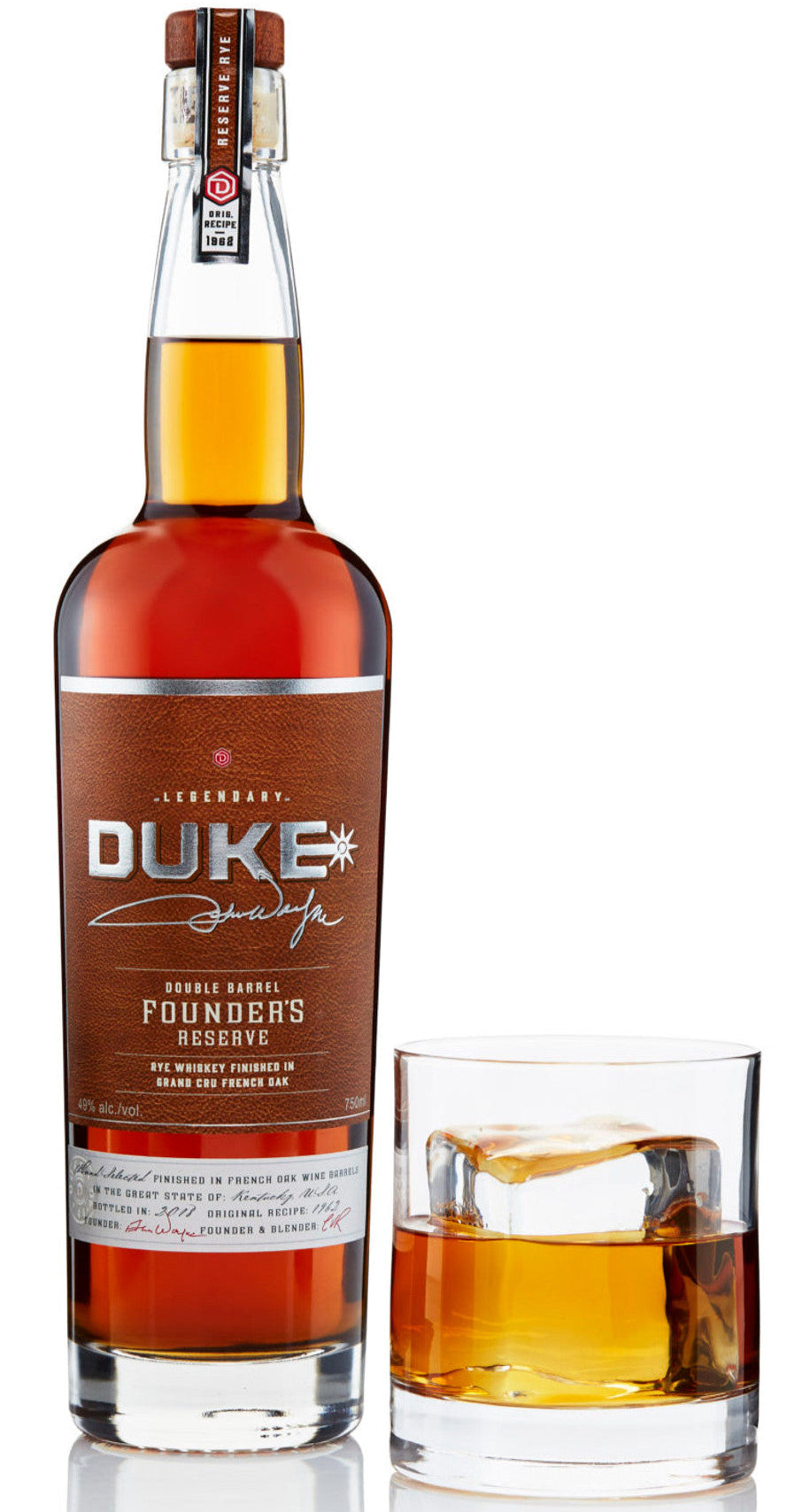 Duke Double Barrel Kentucky Straight Bourbon Whiskey