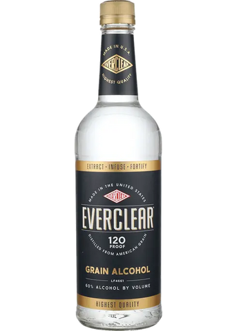 Everclear Grain Alcohol 120 Proof