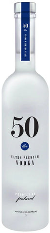 Fifty Blue Ultra Premium Vodka