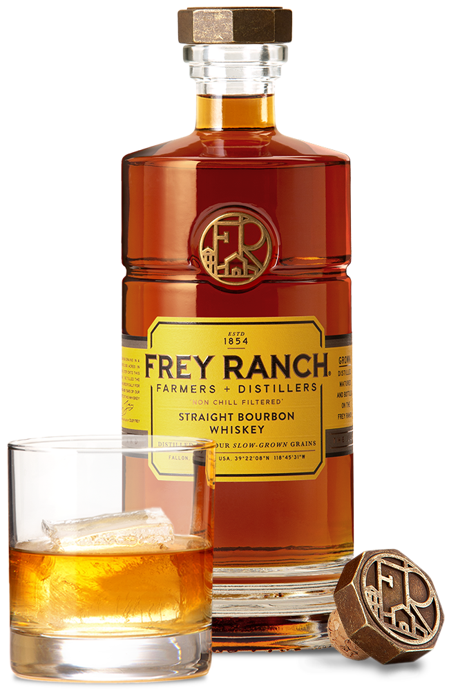 Frey Ranch Farmers Straight Bourbon Whiksey Fallon Nevada