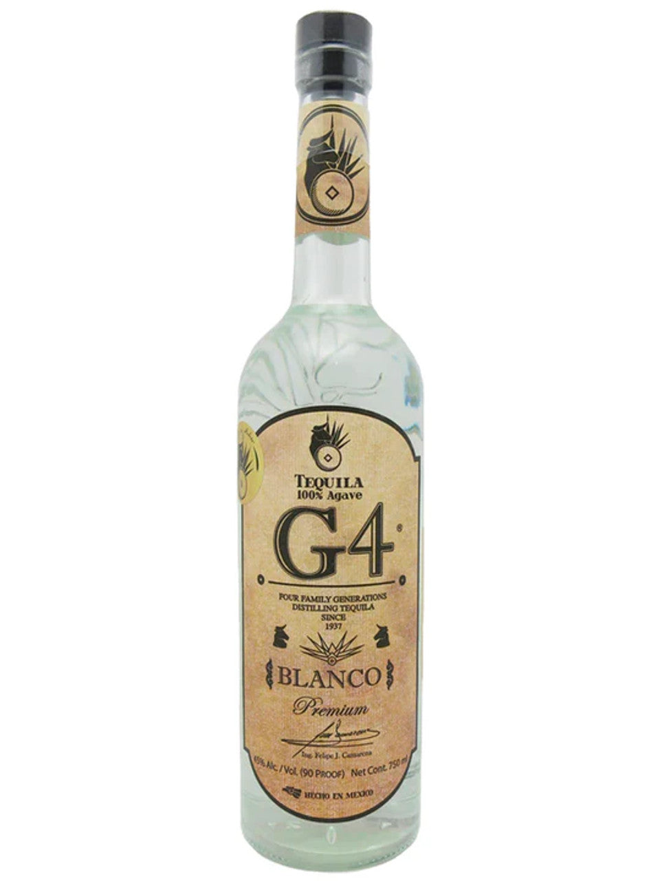 G4 Blanco Tequila Madera 90 Proof (750ml)