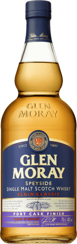 Glen Moray Speyside Port Cask Finish Single Malt Scotch Whisky