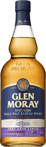 Glen Moray Speyside Port Cask Finish Single Malt Scotch Whisky