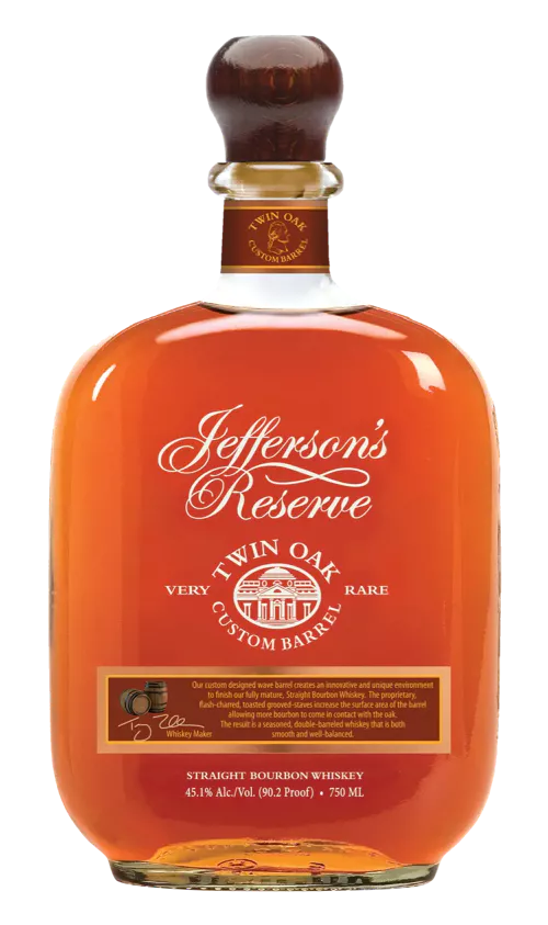 Jeffersons Reserve Twin Oak Bourbon