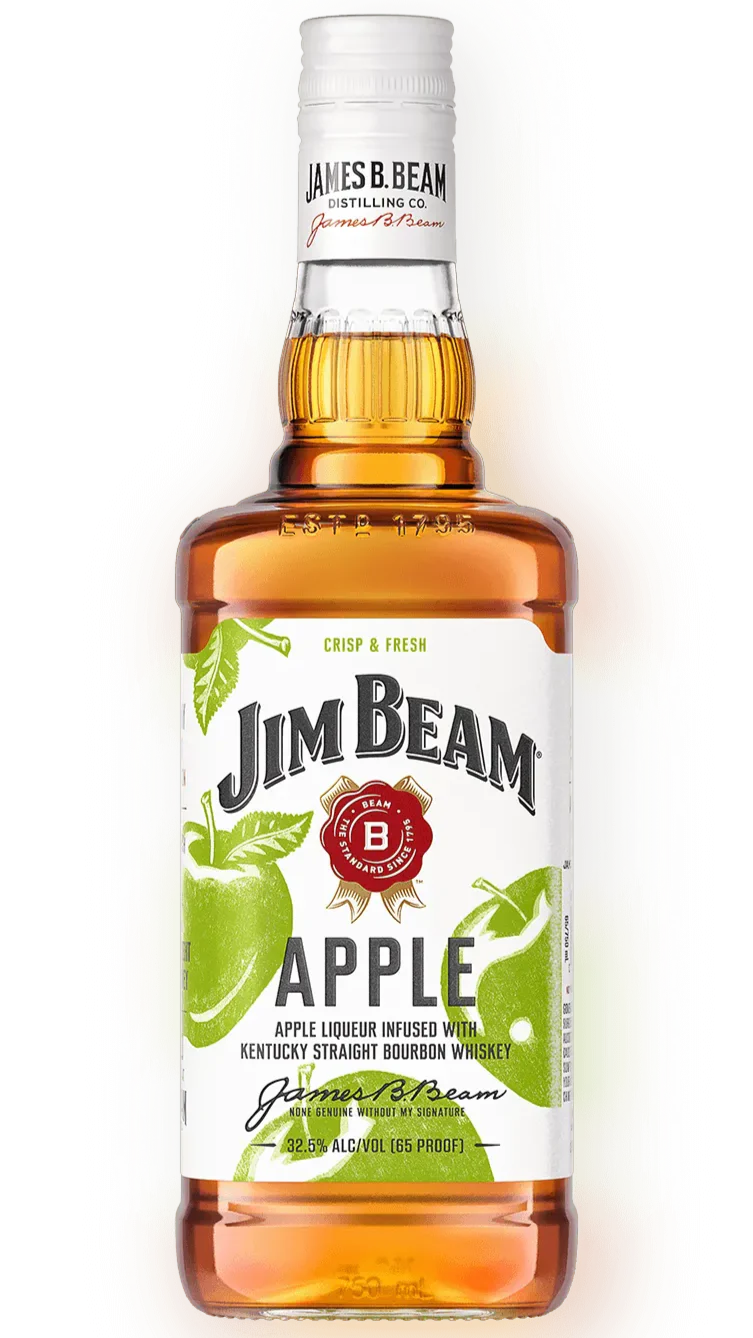 Jim Beam Apple Bourbon Whiskey (32.5% ABV)