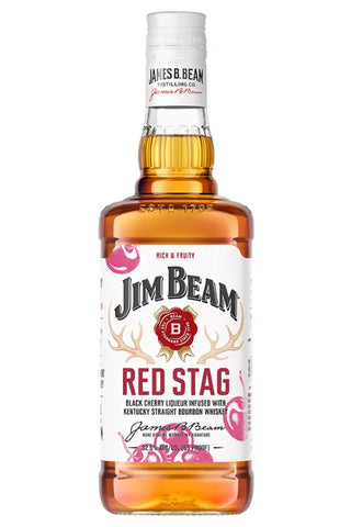 Jim Beam Red Stag Black Cherry Flavored Bourbon Whiskey