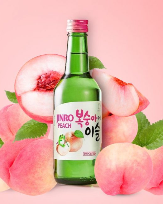 Jinro Rice Spirit Peach Soju