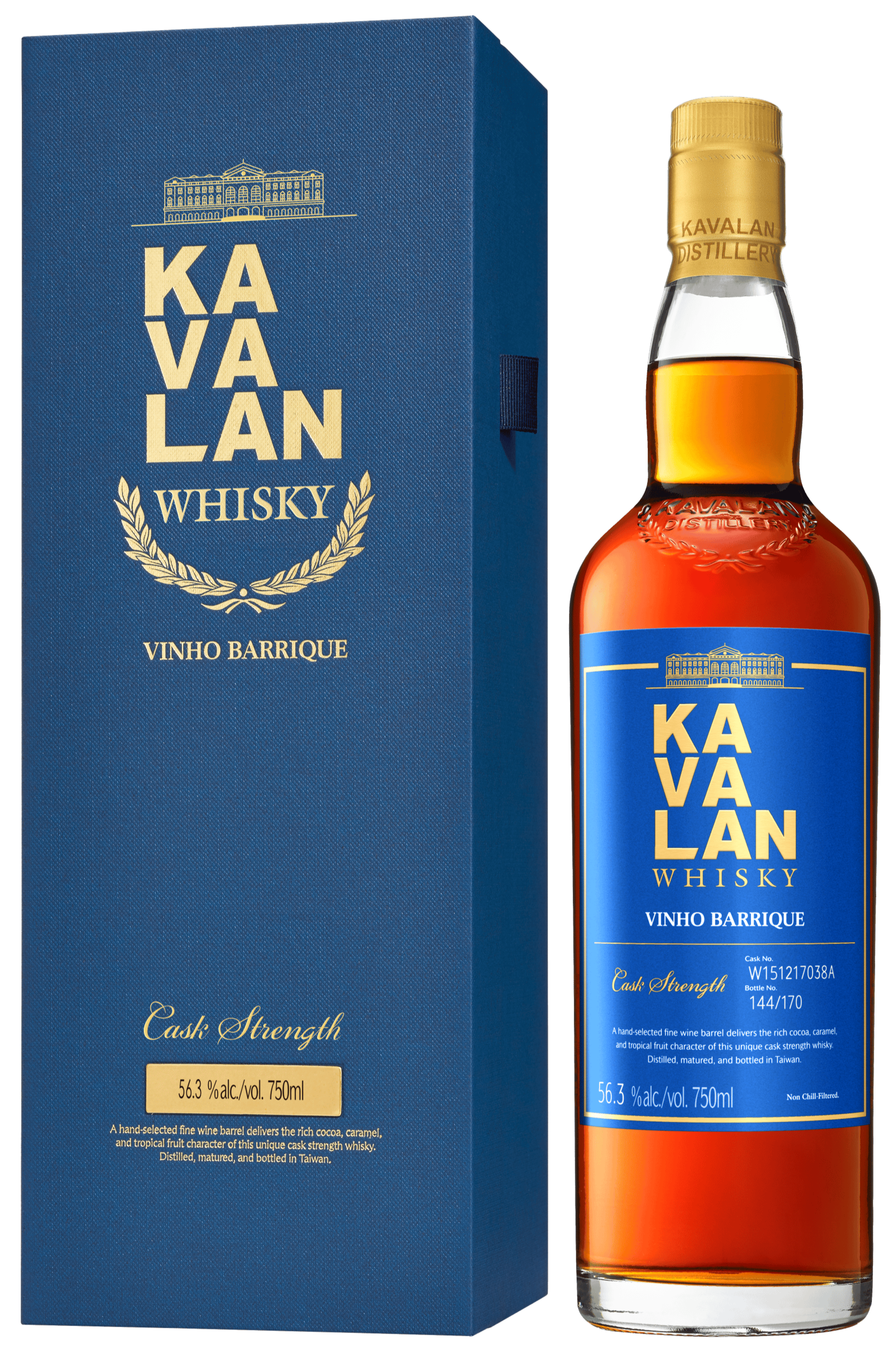 Kavalan Vinho Barrique Cask Strength Single Malt Whisky