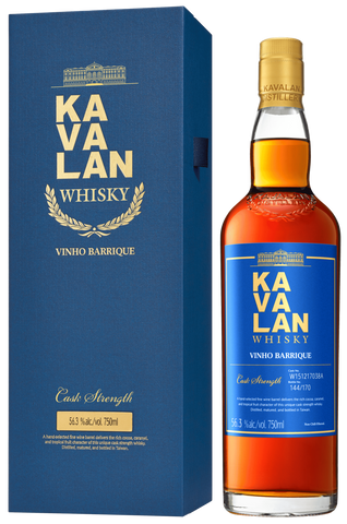 Kavalan Vinho Barrique Cask Strength Single Malt Whisky