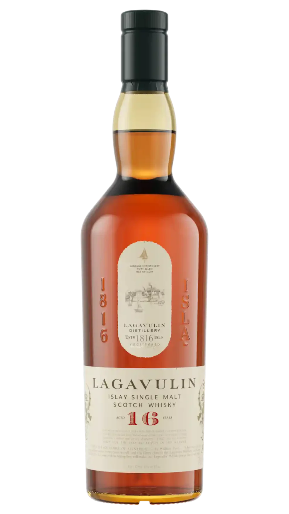 Lagavulin 16 Year Old Islay Single Malt Scotch Whiskey
