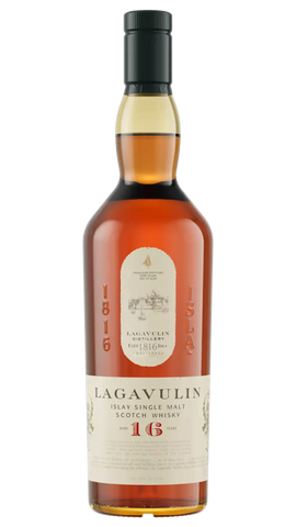 Lagavulin 16 Year Old Islay Single Malt Scotch Whiskey