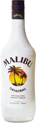 Malibu Rum – Caribbean Rum with Coconut Liqueur (21% ABV)
