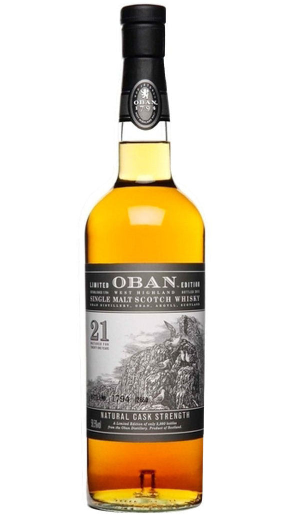 Oban 21 Year Old Limited Release Highland Single Malt Scotch Whisky (750ml)