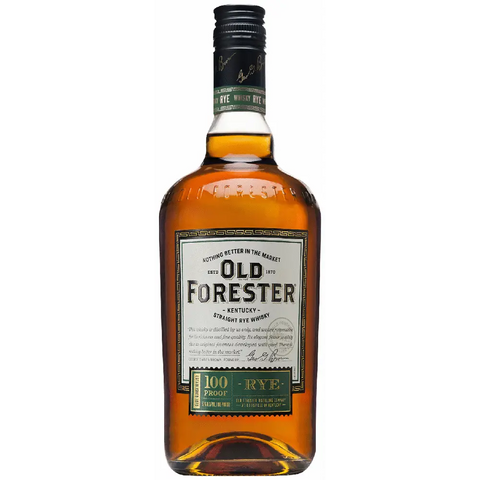 Old Forester 100 Proof Straight Rye Whiskey