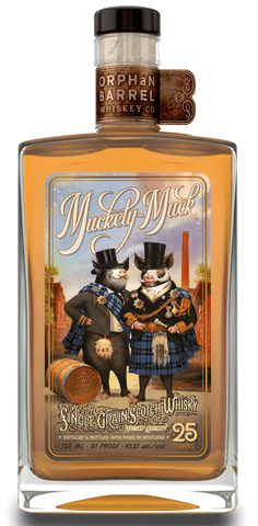 Orphan Barrel Muckety Muck Single Grain Scotch Whisky 25 Years Old