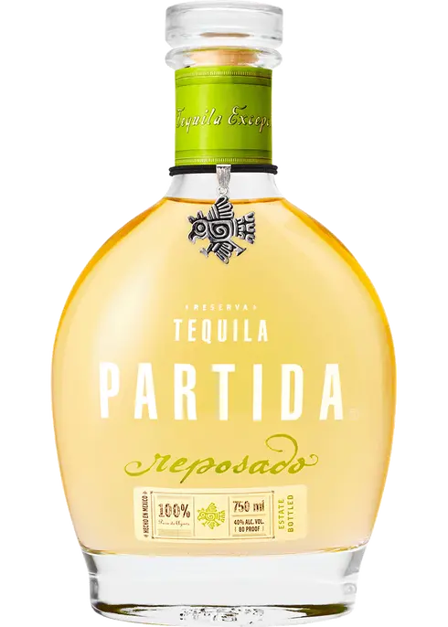 Partida Reposado Tequila – Aged 100% Blue Agave Tequila from Jalisco (750ml)
