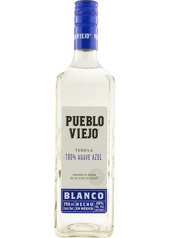 Pueblo Viejo Blanco Tequila