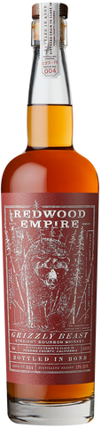 Redwood Empire Straight Bourbon Grizzly Beast Bottled In Bond