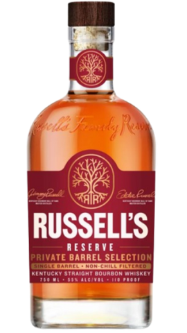 Russell’s Reserve Single Barrel Bourbon – Fallbrook Liquor Private Selection