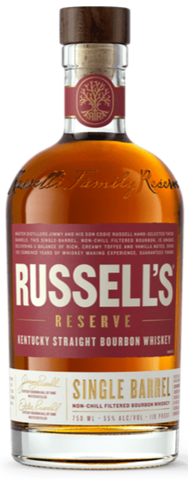 Russell’s Reserve Single Barrel Bourbon – Kentucky Straight Bourbon Whiskey (750ml)