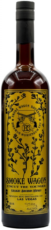 Smoke Wagon Uncut the Younger Straight Bourbon Whiskey (750ml)