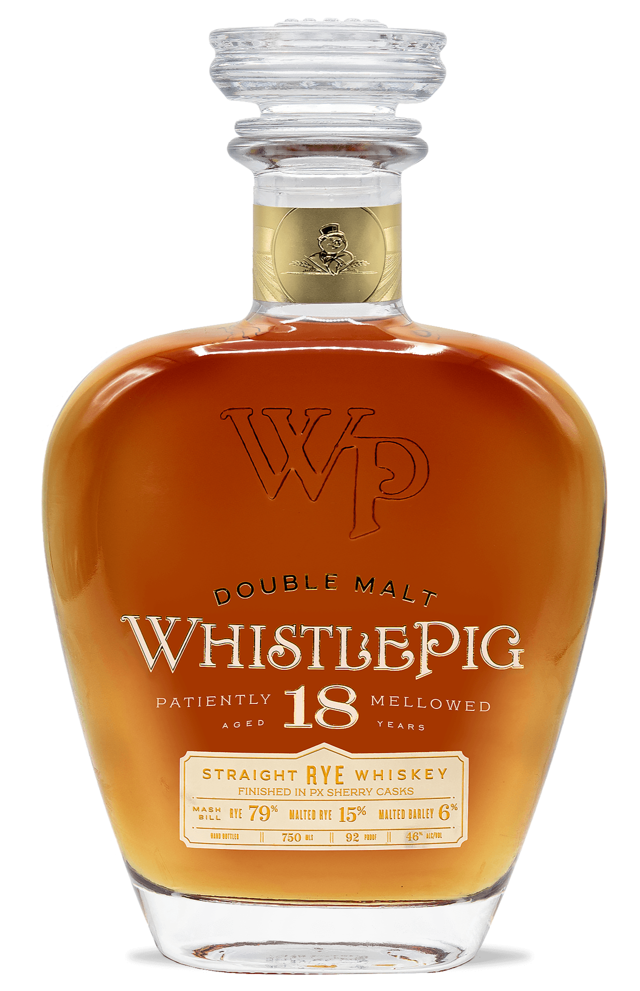 Whistlepig Rye Whiskey Double Malt 18 Year Old