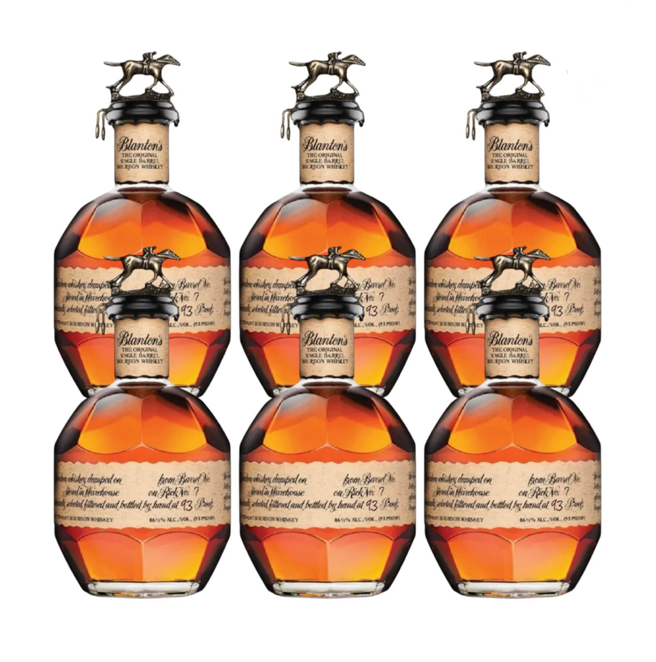 Blanton's Original Single Barrel Bourbon Bundle (6 x 750ml) – A2Z