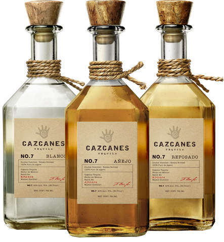 Cazcanes No. 7 Tequila Bundle (Blanco, Anejo, Reposado)