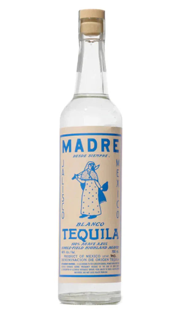 Madre Blanco Tequila 100 Agave Azul