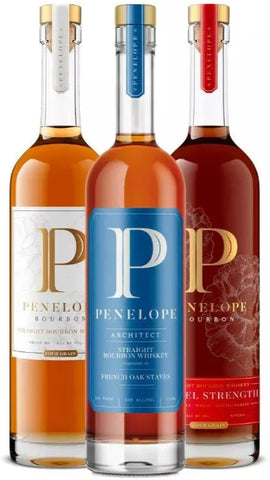 Penelope Bourbon Bundle – Four Grain, Architect & Barrel Strength (3 x 750ml)